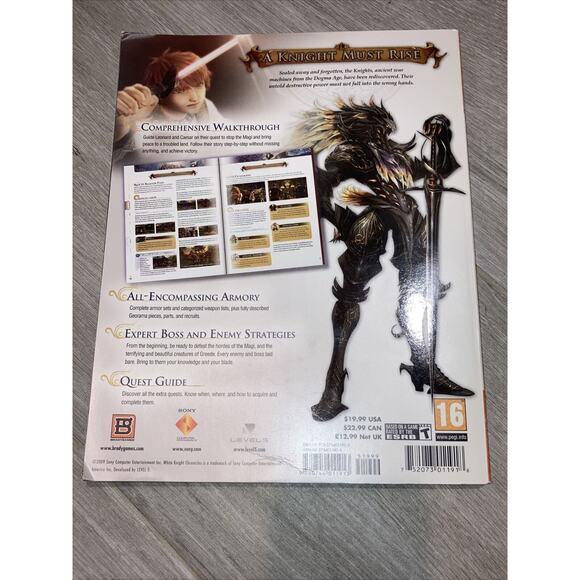 WHITE KNIGHT CHRONICLES INTERNATIONAL ED BRADY GAMES OFFICIAL STRATEGY GUIDE PS3 - Picture 2 of 5